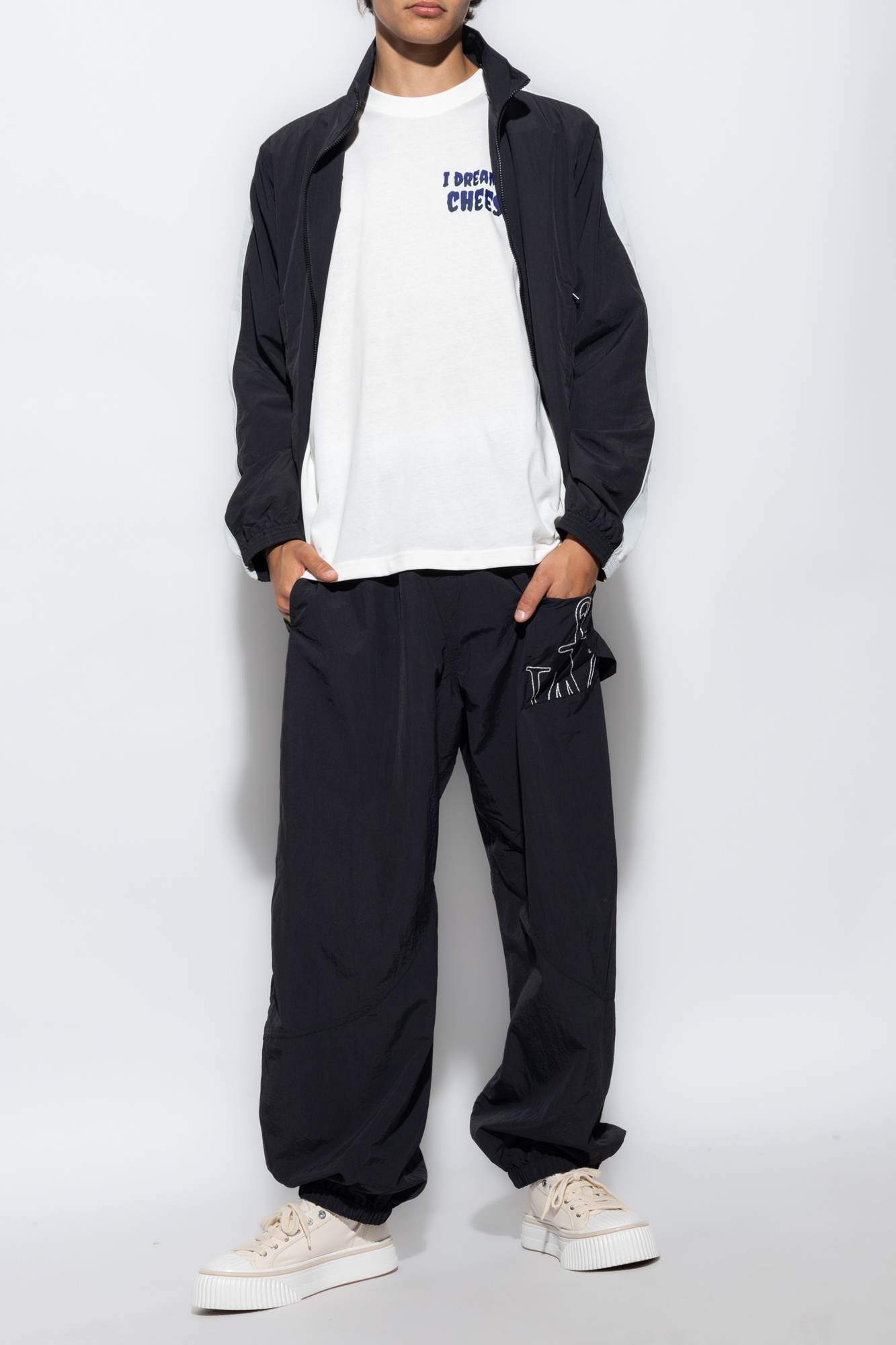 パンツ J. W. Anderson Logo Band Panel Pants パンツ J W ANDERSON Logo band panel pants JW Anderson Side